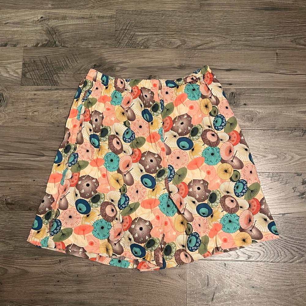 Japanese Weekend Blue and Multicolor Pajama Set - Picture 4 of 4